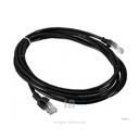 PATCH CORD DIXON UTP CAT. 6 LSZH 2 METROS COLOR NEGRO.