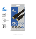 Cable HDMI Plano XTC-410, 3 Metros, Negro, Alta Definición para Audio y video.