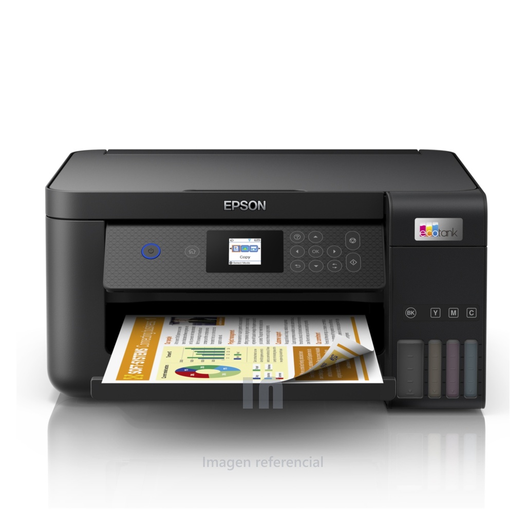Multifuncional de tinta Epson L4260, alta resolución de hasta 5760 x 1440 dpi, hasta 33 ppm en negro y 15 ppm en color, Duplex