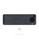Teclado Inalámbrico Logitech K600 TV con Touchpad y Control Multimedia – Compatible con Smart TV, Windows y Android
