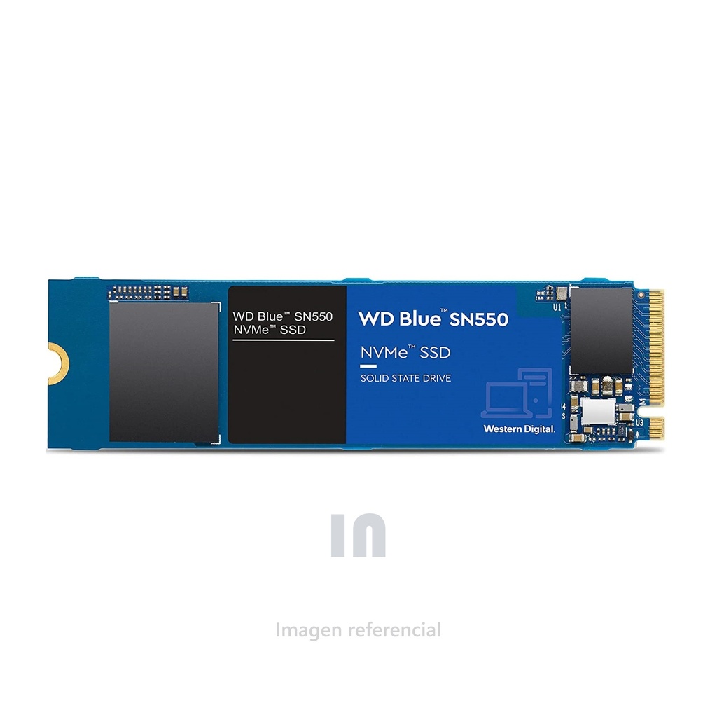 Disco de Estado Solido SSD 1Tb Western Digital WD M.2 NVME SN550 Blue