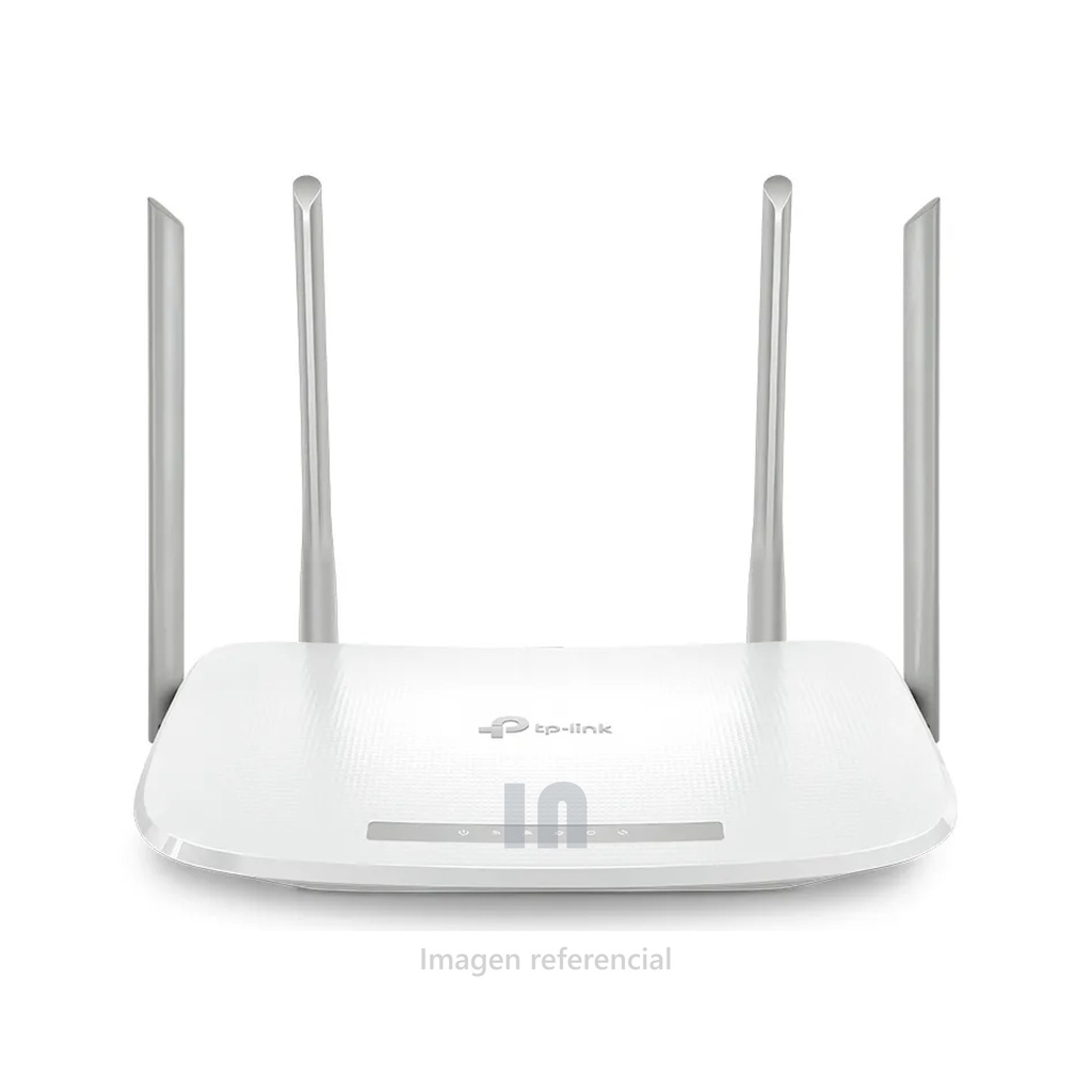 Router Gigabit TP-Link Inalámbrico Doble Banda AC1200 – 300 Mbps (2.4 GHz) + 867 Mbps (5 GHz), 4 Puertos LAN Gigabit, Blanco