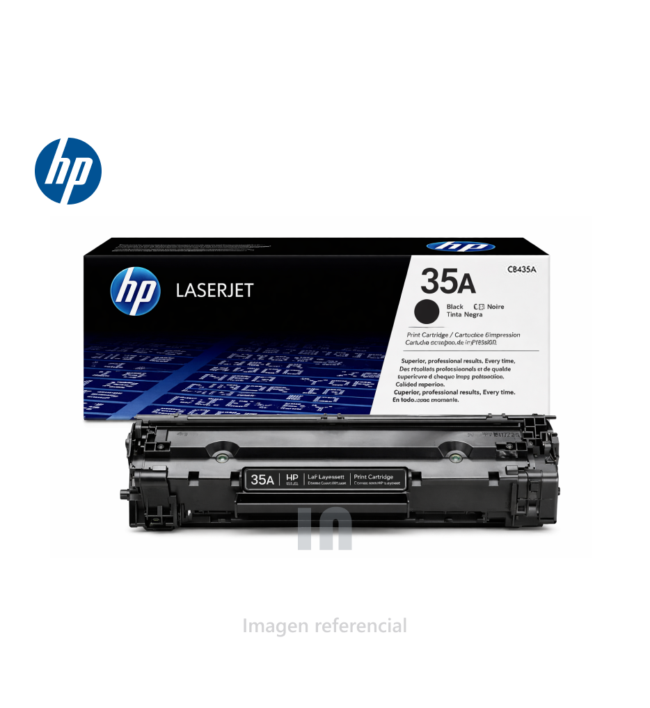 TONER HP 35A CB435A HP LASERJET, BLACK P1005, P1006, GENERICO