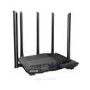 Router wifi tenda ac11 dual band gigabit ac1200, ap repetidor, router, wisp, velocidad inalámbrica 100mbps, frecuencia 2.4ghz, 5ghz, ver 1.0, 100v/240v, conexión inalámbrica, banda doble, de 5antenas, 4 puertos, 3 puertos lan, 1 puerto wan, velocidad wireless hasta 867mbps(5ghz), 300mbps(2.4ghz). color negro.
