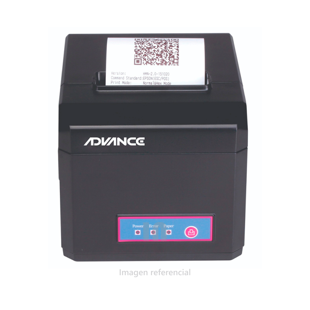 Impresora Térmica Advance ADV-8010 – Alta Velocidad con Conexión USB y LAN