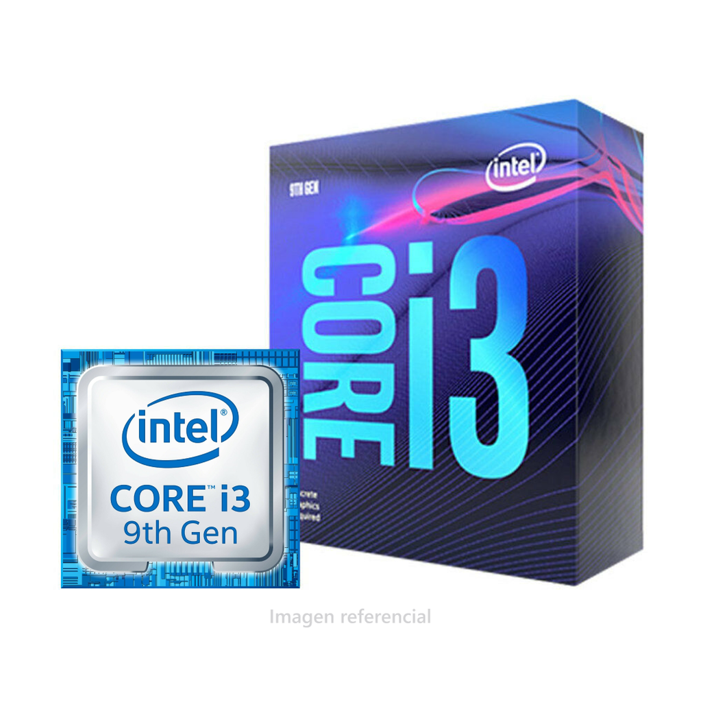 Procesador Intel Core i3-9100F, 9th Gen, 3.6Ghz, 6MB Cache, LGA1151