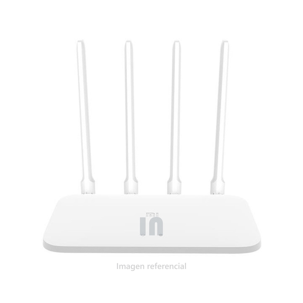 Xiaomi Mi Router 4C White – Enrutador Wi-Fi de 4 Antenas y 2 Puertos LAN