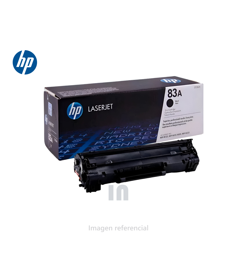 TONER HP 83A NEGRO CF28AD M125, MFP M127, M201 MFP, BLACK.