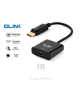 Adaptador DisplayPort a HDMI GLINK GL-020, 4K UHD, Audio y Video HD, Macho a Hembra