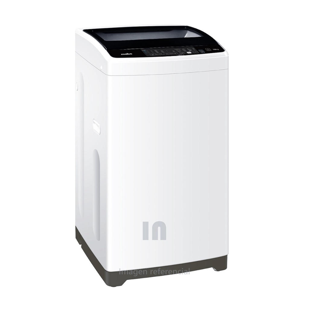 Lavadora LMAP1012WBBB0 10kg Blanco mabe, Acero Y Plástico, Tecnología Aqua Saver Green, 3 niveles de temperatura, 8 niveles de agua.