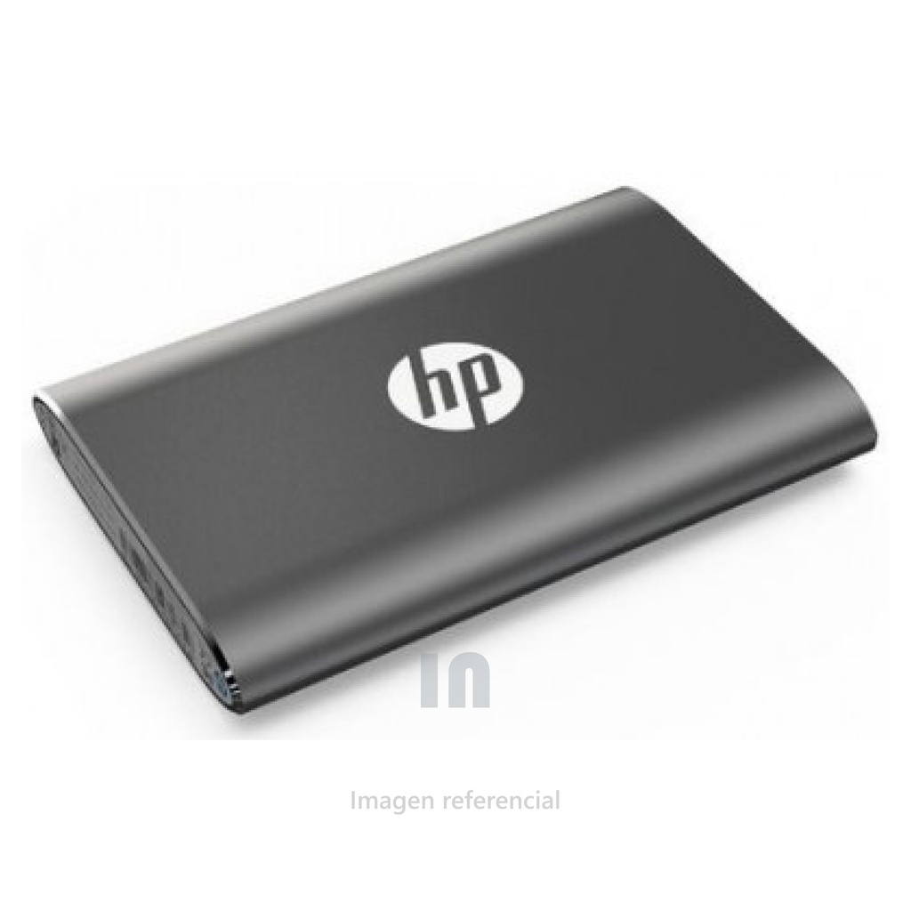 Disco duro externo estado sólido hp p500, 250gb, usb 3.1 tipo-c, color negro. velocidad de lectura: 380 mbps, velocidad de escritura: 200 mbps.