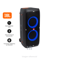 Parlante JBL PartyBox 310, 240W RMS, Bluetooth, Iluminación LED, 18h de Autonomía, Entradas Mic/Guitarra, Negro