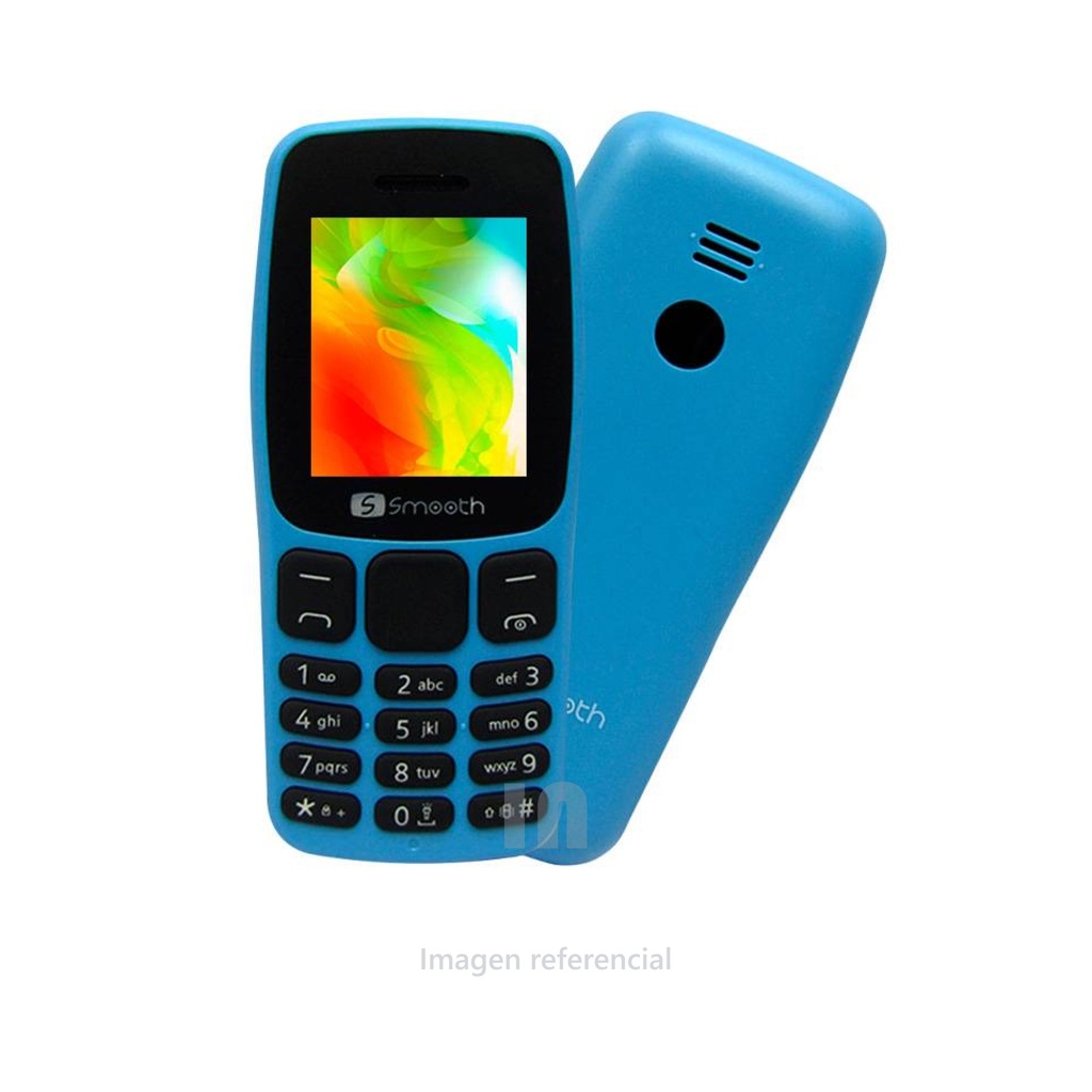 Teléfono Celular Smooth UNO 3G Dual SIM Azul.