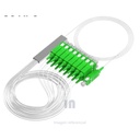 Splitter F.O. de 1 x 16 mizu (pelo de fibra) no conectorizado, 1.5m/G657A1, SM.