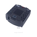 Estabilizador GTX G-07, voltaje 1200 VA / 600W, 8 salidas 220vac, 3 indicadores visuales leds.