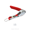 Alicate Crimping Ponchador Para Coaxial Rg6 Wt-1274 Westor, amarillo.