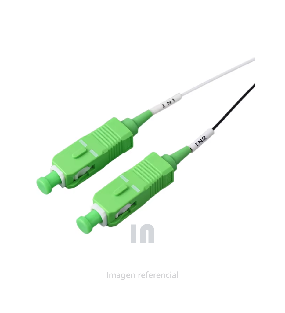Splitter acoplador desbalanceado 1x2 sm 1310/1550nm 90/10 (3.0mm).