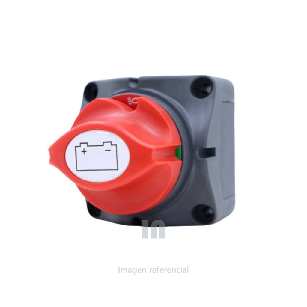 Desconectador de baterías DC 275A, 48V permite la desconexión manual de las baterías sin esfuerzos de forma rápida gracias a desconectador ON-OFF.