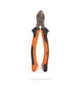 Alicate de corte diagonal 6pulg mango confort grip, truper expert 17331.