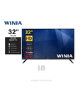 Televisor winia led hd 32 pulg, smart tv l32b900bqs android tv, puertos hdmi 3, usb 2, negro.