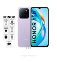 Smartphone HONOR X5B, pantalla de 6.56 pulg, procesador MediaTek Helio G36, memoria ram 4GB, rom de 128GB, cámara posterior de 50 MP, 0.08 MP, frontal de 5mp.