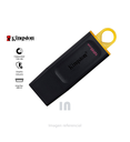 Memoria USB Kingston DataTraveler Exodia DTX/128GB - USB 3.2 Gen 1, Alta Velocidad, Color Negro