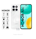 Celular HONOR X6C – Pantalla 6.61", Helio G81 Ultra, 6GB RAM, 256GB ROM, Cámara 50MP