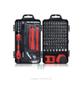 SET DE DESARMADORES PERILLEROS DE 117 PIEZAS FINDER TM-TL117.