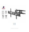 Rack para TV tipo pantógrafo se adapta para TVS planos y curvos de 17" a 49"” pulgadas, soporta hasta 35 Kg, Koreano.