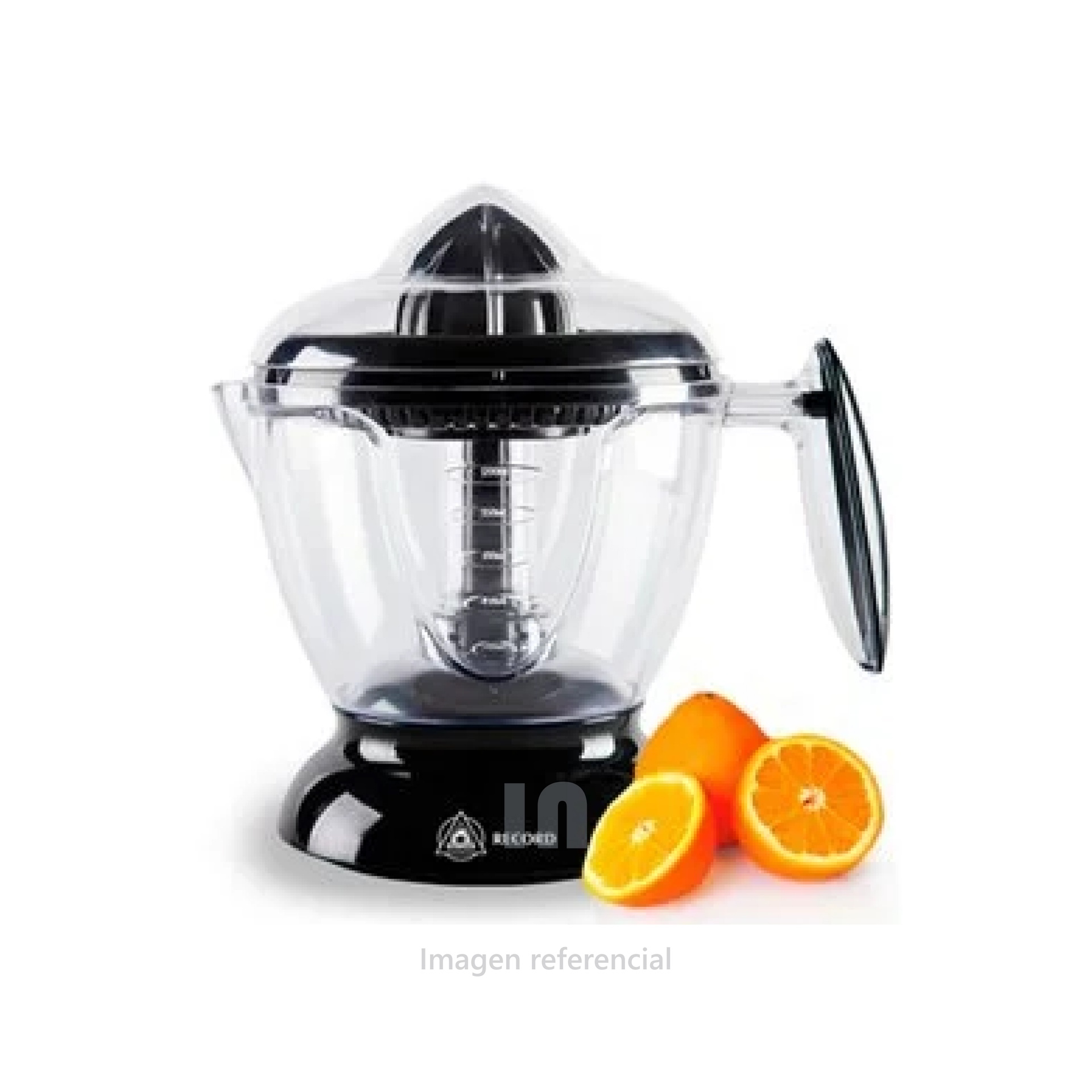 Exprimidor de Cítricos Record REC-CLENNE100 – 40W, Litros, Color Negro