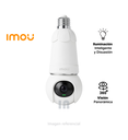 Cámara IP IMOU Bulb Cam 5MP 3K – 360° | E27 | microSD 256GB | Blanca
