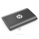 Disco duro externo estado sólido hp p500, 250gb, usb 3.1 tipo-c, color negro. velocidad de lectura: 380 mbps, velocidad de escritura: 200 mbps.