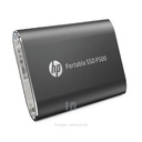 Disco duro externo estado sólido hp p500, 250gb, usb 3.1 tipo-c, color plomo. velocidad de lectura: 380 mbps, velocidad de escritura: 200 mbps.